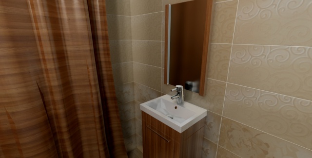 снимок 3д ванной визуализации